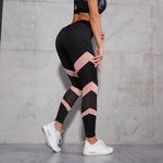 Load image into Gallery viewer, NORMOV Women Leggings Fashion Mesh Patchwork Hollow Out High Wasit Push Up Legins Ankle Length Leggins Fitness Leggings Feminina
