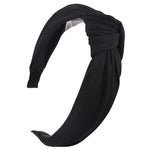 Load image into Gallery viewer, Solid Color Knot Headbands for Women Simple Fabric Girls Hairband Women Hair Accessories Wide Side Hair Band
