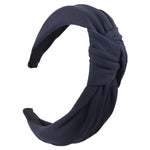 Load image into Gallery viewer, Solid Color Knot Headbands for Women Simple Fabric Girls Hairband Women Hair Accessories Wide Side Hair Band
