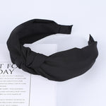Load image into Gallery viewer, Solid Color Knot Headbands for Women Simple Fabric Girls Hairband Women Hair Accessories Wide Side Hair Band
