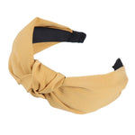 Load image into Gallery viewer, Solid Color Knot Headbands for Women Simple Fabric Girls Hairband Women Hair Accessories Wide Side Hair Band
