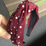 Load image into Gallery viewer, Solid Color Knot Headbands for Women Simple Fabric Girls Hairband Women Hair Accessories Wide Side Hair Band
