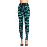 Load image into Gallery viewer, High Waist Imitation Jean Leggings Slim Elastic Seamless Plus Size 3XL Skinny Pencil Pant Female Pocket Workout Running Leggings
