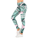 Load image into Gallery viewer, Brand Sexy Women Legging leaf Printing Fitness leggins Fashion Slim legins High Waist Leggings Woman Pants
