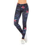 Load image into Gallery viewer, Brand Sexy Women Legging leaf Printing Fitness leggins Fashion Slim legins High Waist Leggings Woman Pants
