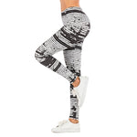 Load image into Gallery viewer, Brand Sexy Women Legging leaf Printing Fitness leggins Fashion Slim legins High Waist Leggings Woman Pants
