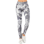 Load image into Gallery viewer, Brand Sexy Women Legging leaf Printing Fitness leggins Fashion Slim legins High Waist Leggings Woman Pants
