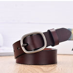 Load image into Gallery viewer, 【DWTS】Women&#39;s Belt Fashion Women Female Belt Genuine  Leather Belts For Women Female Belt Pin Buckles Fancy Vintage for Jeans
