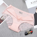 Load image into Gallery viewer, Hot Sale 3pcs/lot Women Lace side Panties Seamless Breathable Hollow Briefs Solid Color Nylon Low Rise Lingerie Sexy Underwear
