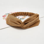 Load image into Gallery viewer, Women Headband Cross Top Knot Elastic Hair Bands Soft Solid Color Girls Hairband Hair Accessories Twisted Knotted Headwrap

