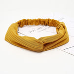 Load image into Gallery viewer, Women Headband Cross Top Knot Elastic Hair Bands Soft Solid Color Girls Hairband Hair Accessories Twisted Knotted Headwrap
