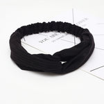 Load image into Gallery viewer, Women Headband Cross Top Knot Elastic Hair Bands Soft Solid Color Girls Hairband Hair Accessories Twisted Knotted Headwrap
