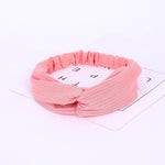 Load image into Gallery viewer, Women Headband Cross Top Knot Elastic Hair Bands Soft Solid Color Girls Hairband Hair Accessories Twisted Knotted Headwrap
