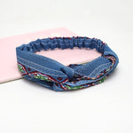 Load image into Gallery viewer, Women Headband Cross Top Knot Elastic Hair Bands Soft Solid Color Girls Hairband Hair Accessories Twisted Knotted Headwrap
