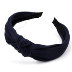 Load image into Gallery viewer, Solid Color Knot Headbands for Women Simple Fabric Girls Hairband Women Hair Accessories Wide Side Hair Band
